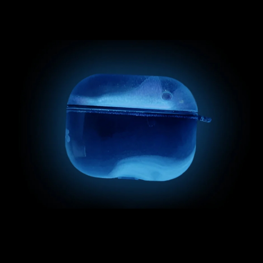 Funda Luminosa con Efecto Líquido para AirPods